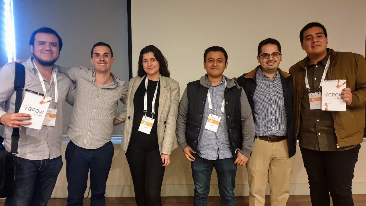Equipo de Tutores UPC en el Google Grow Perú 2019